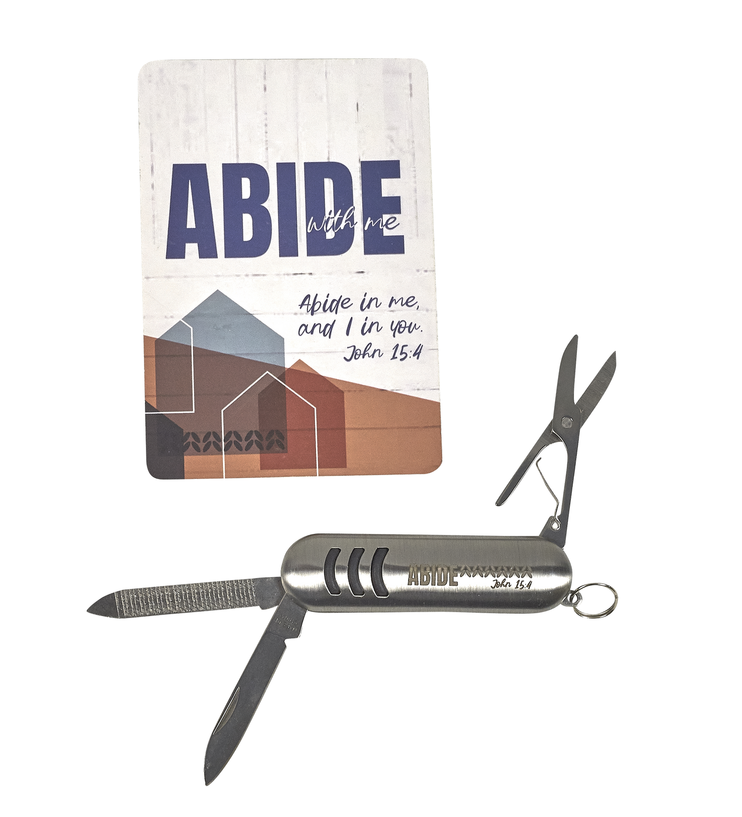 Multi-tool Knife & Card - Abide with Me