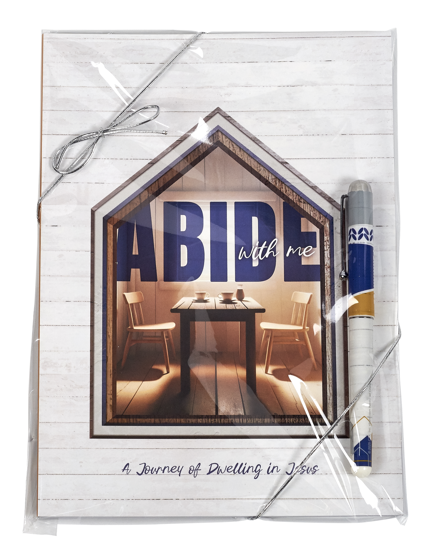 Softcover Devotion Book and Pen Gift Set - Abide with Me