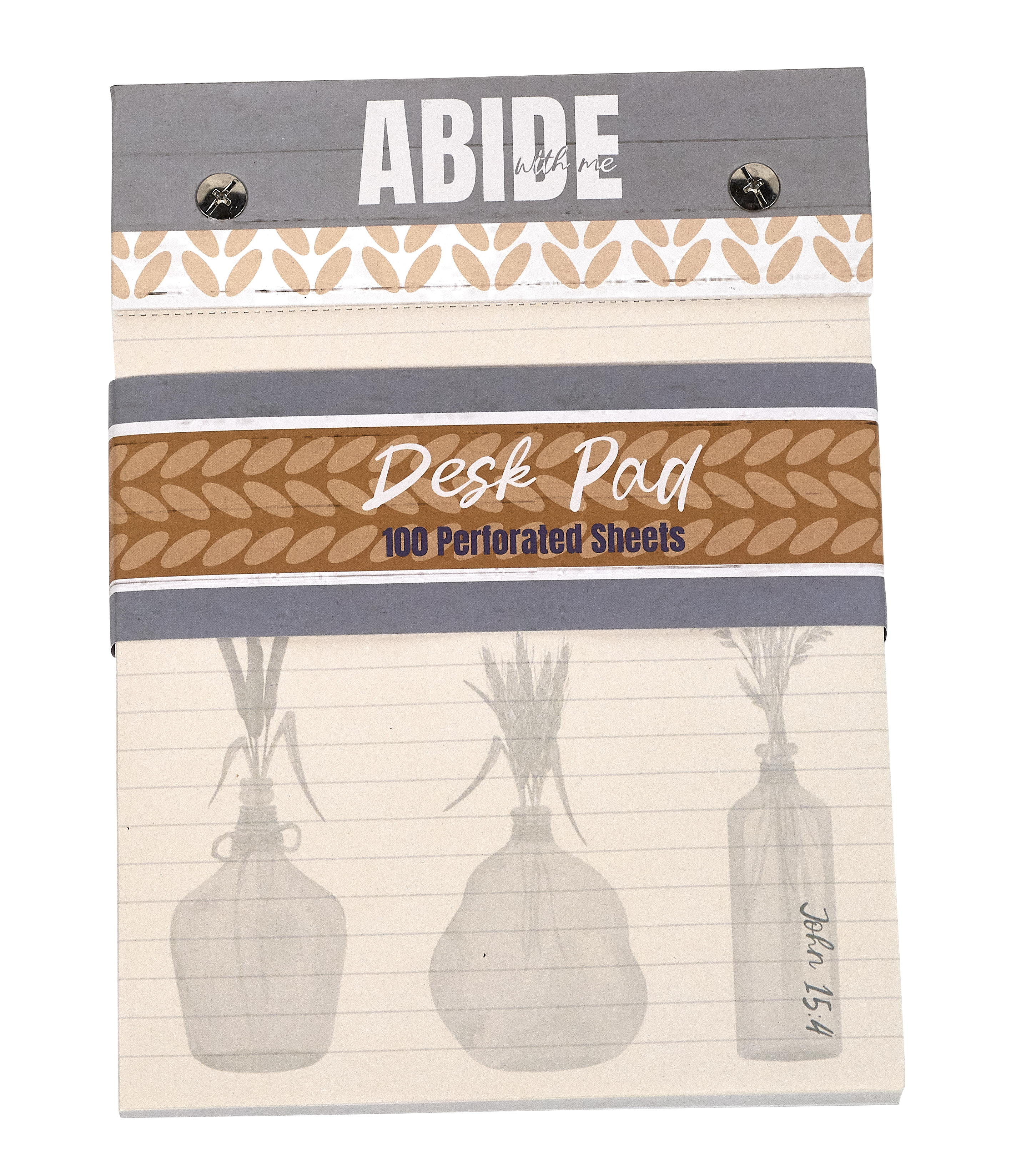 Abide with me Desk Note Pad