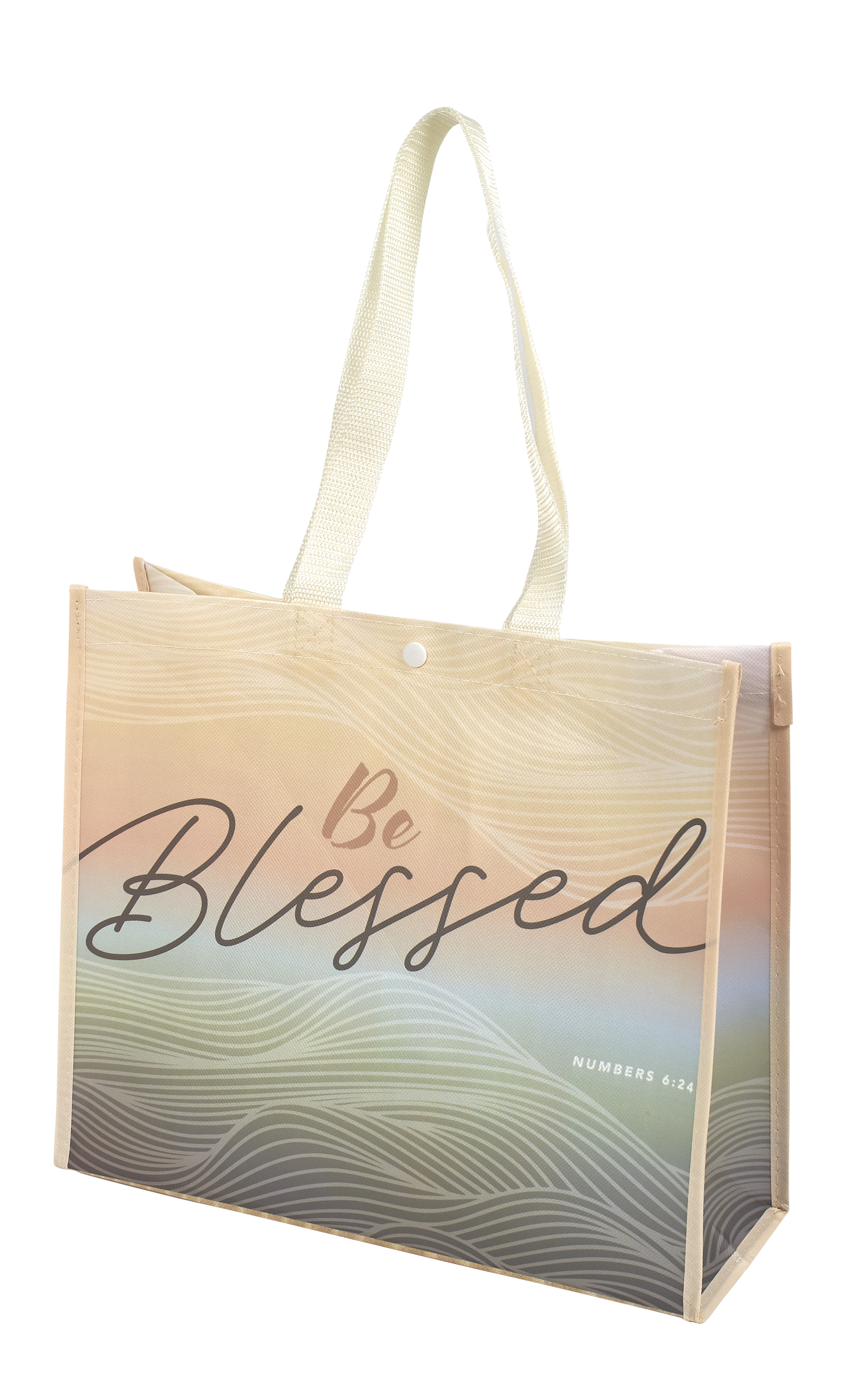 Be Blessed Laminated Tote Bag