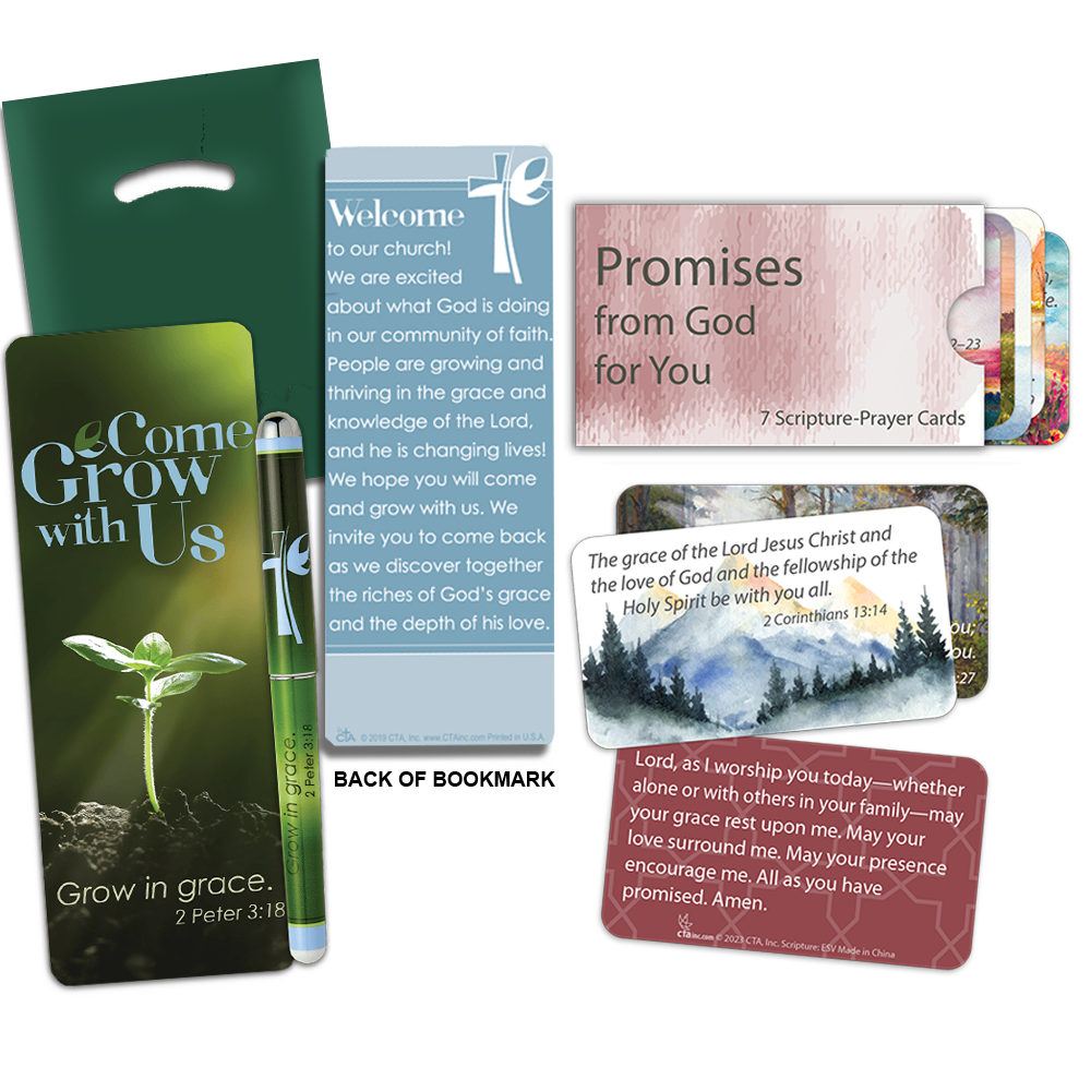 Come Grow With Us Church Visitor GIft Set