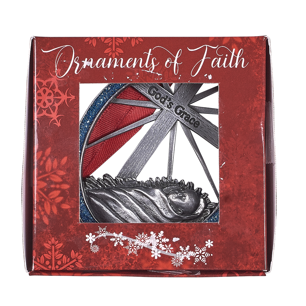 Christmas Ornament of Faith - Embracing the Gift of God's Grace