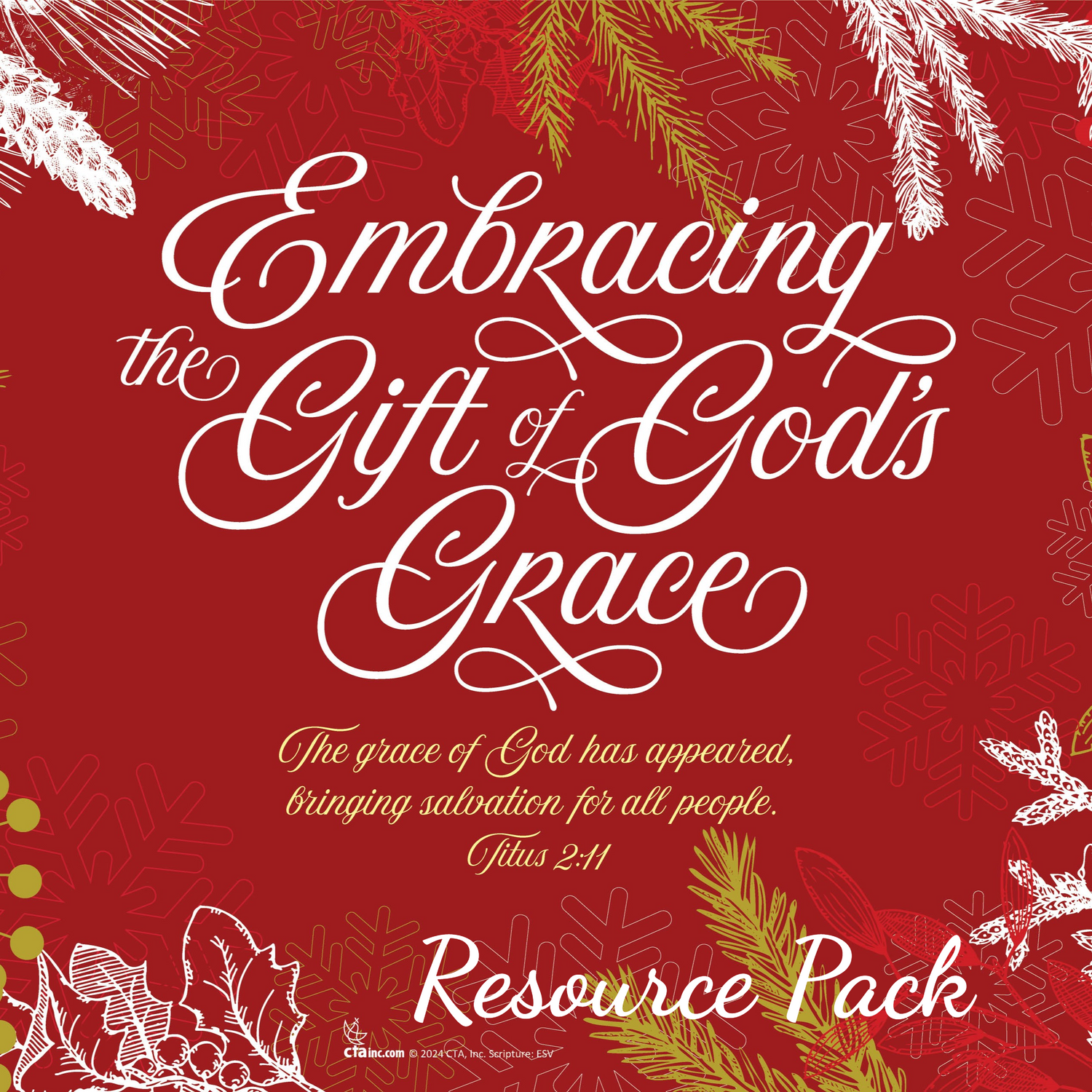 Embracing the Gift of God's Grace Downloadable Marketing Resource Pack