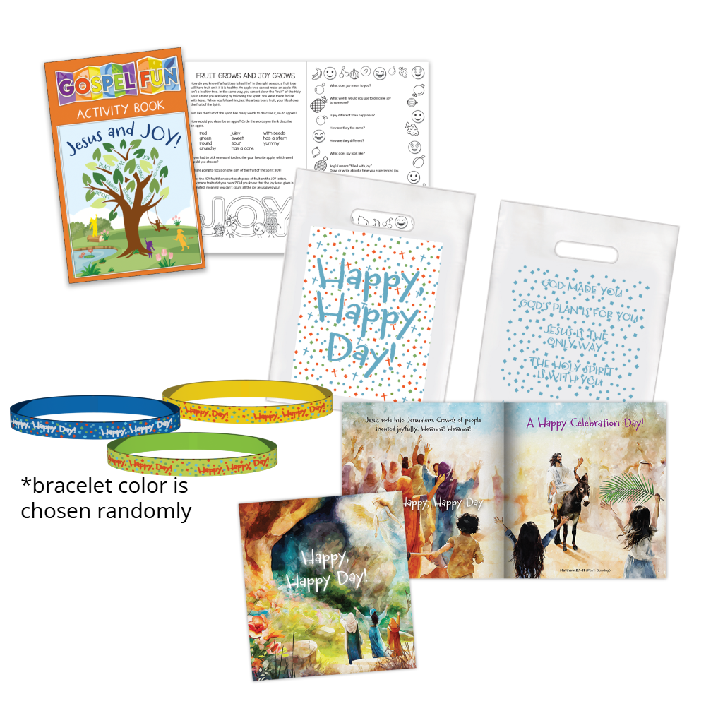 Christian Kids Easter Event Pack for 12 kids