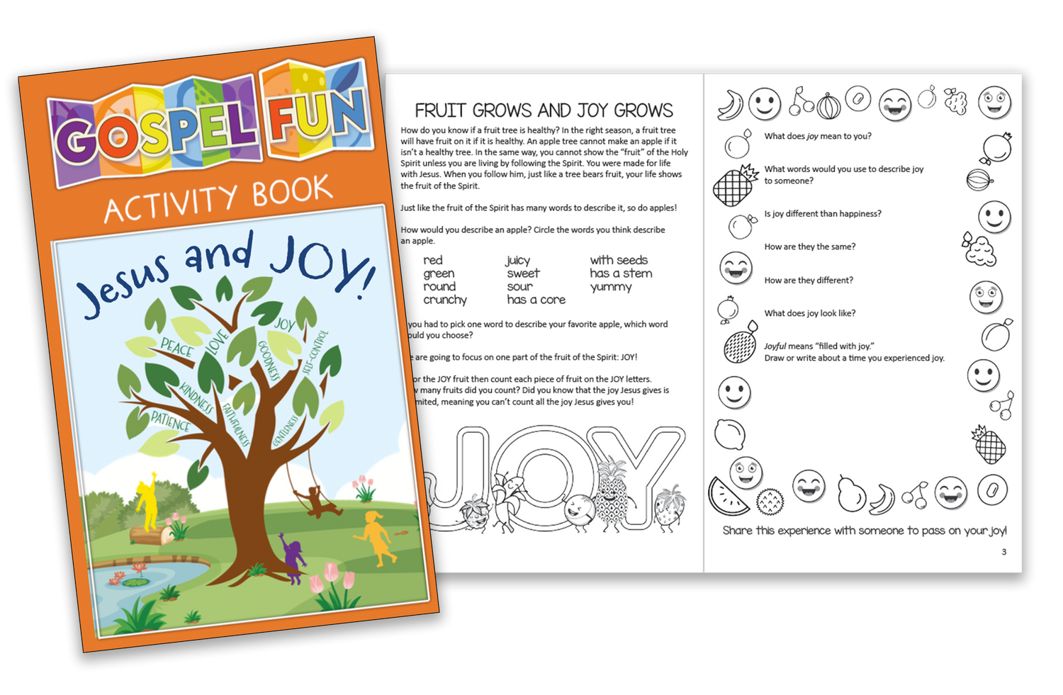 Jesus and Joy Activity Book