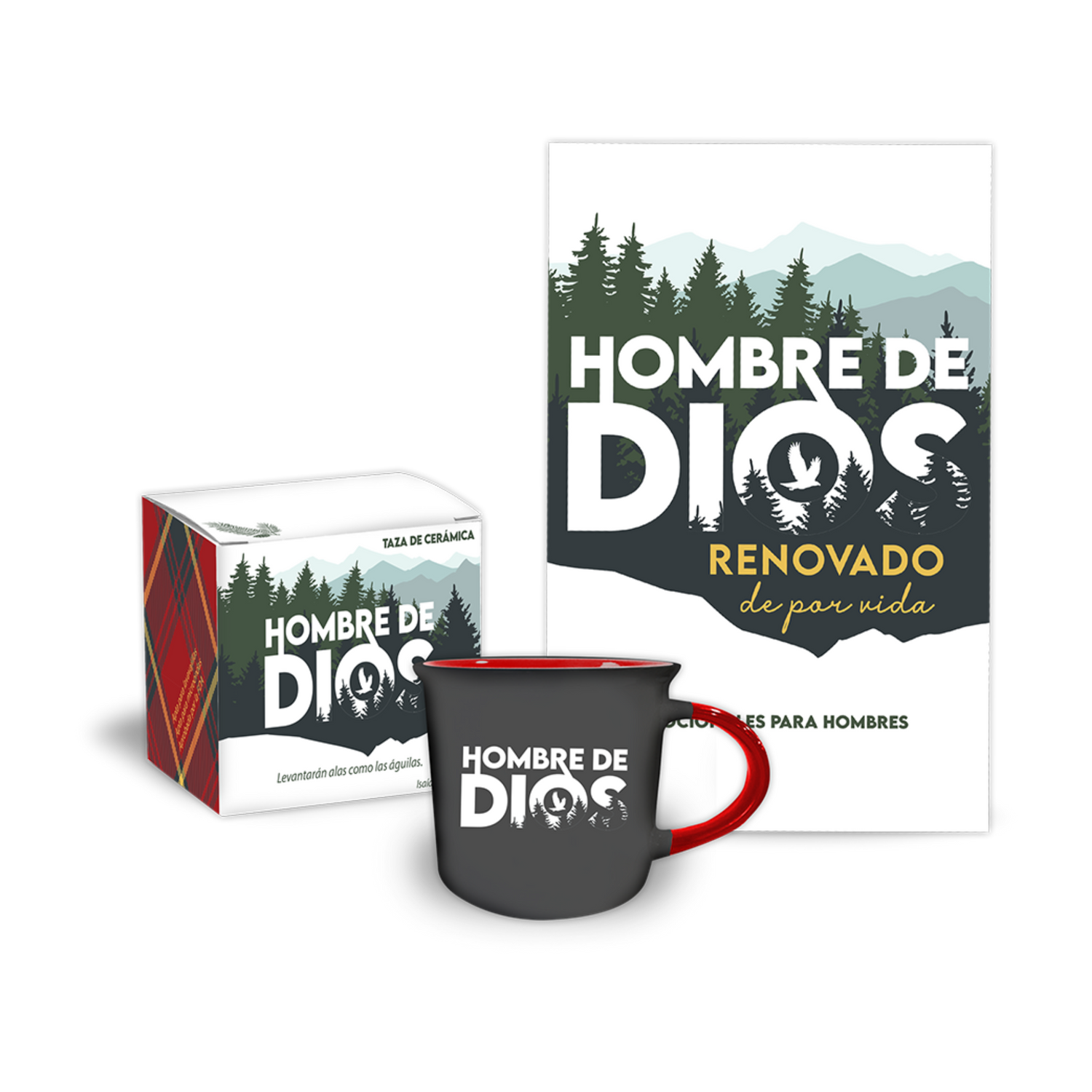 Spanish Man of God Renewed for Life Ceramic Mug & Gift Box with Free Devotion