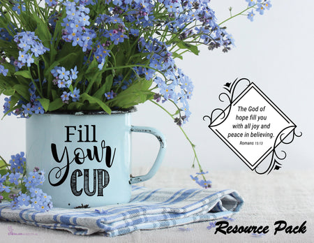 How Full Is Your Cup? – Encourage Hope & Help