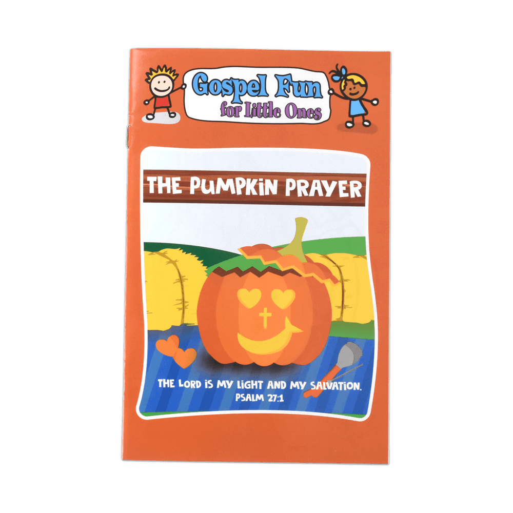 The Pumpkin Prayer Gospel Fun for Little Ones Activity Book cover